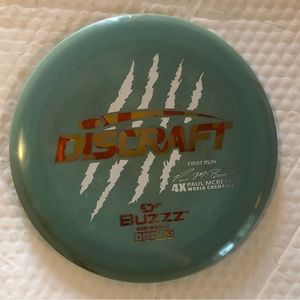 Discraft ESP Buzzz   Paul Mcbeth first run disc
